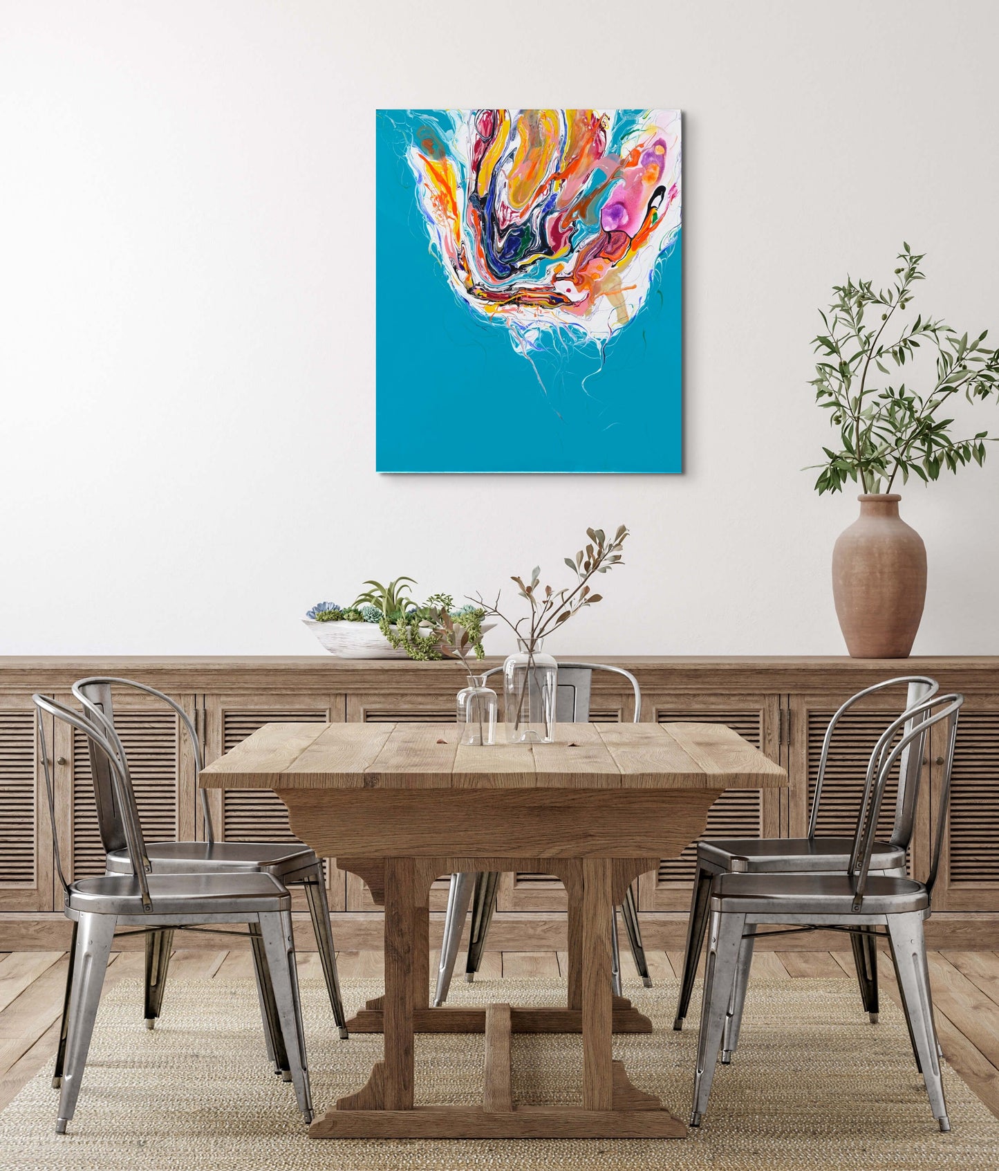 Happy Series - Splash 2 (Original abstract painting)