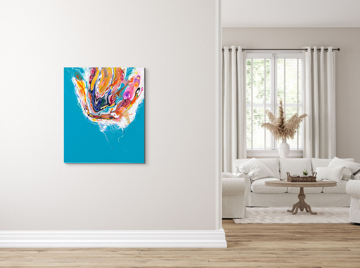 Happy Series - Splash 2 (Original abstract painting)