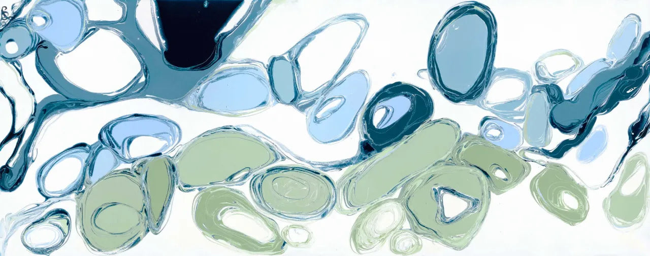 Abstract-Abstract-by-Sung-Lee-Snowy-River-Two-Original-Painting-on-Canva