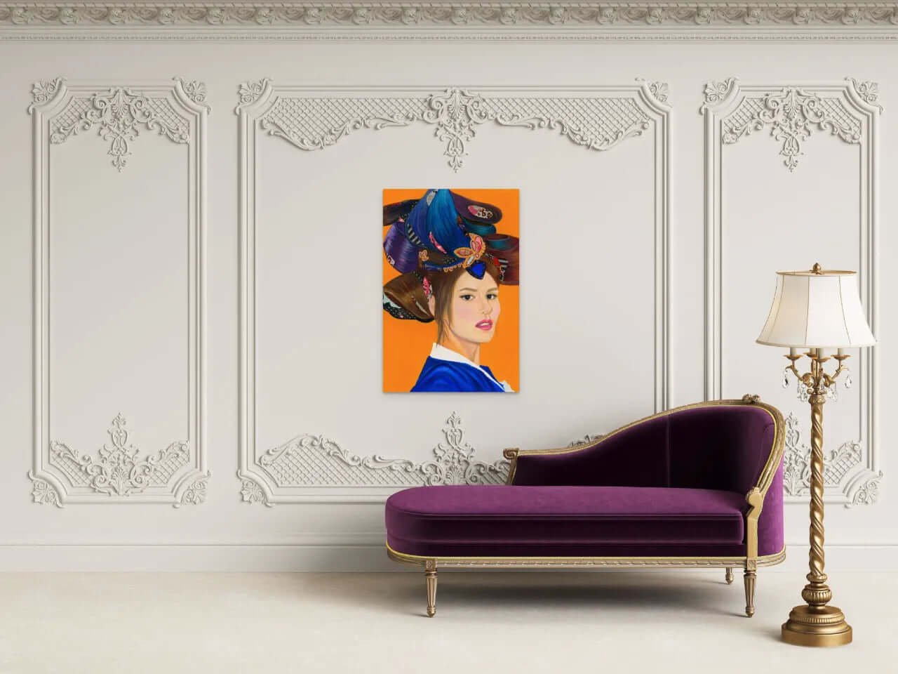 Abstract-Artwork-by-Sung-Lee-LostIdentity-Felice-Love-Seat-Original-Canvas-Painting