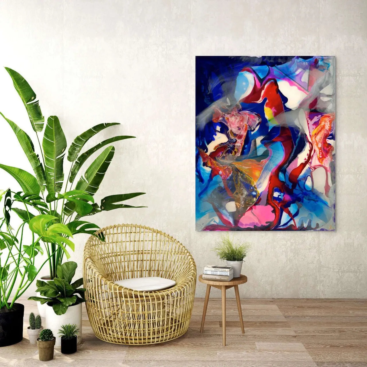 Abstract-Artwork-by-Sung-Lee-Movement-Series-Unlimited-Imagination-Canvas-Limited-Edition-Print-Australia