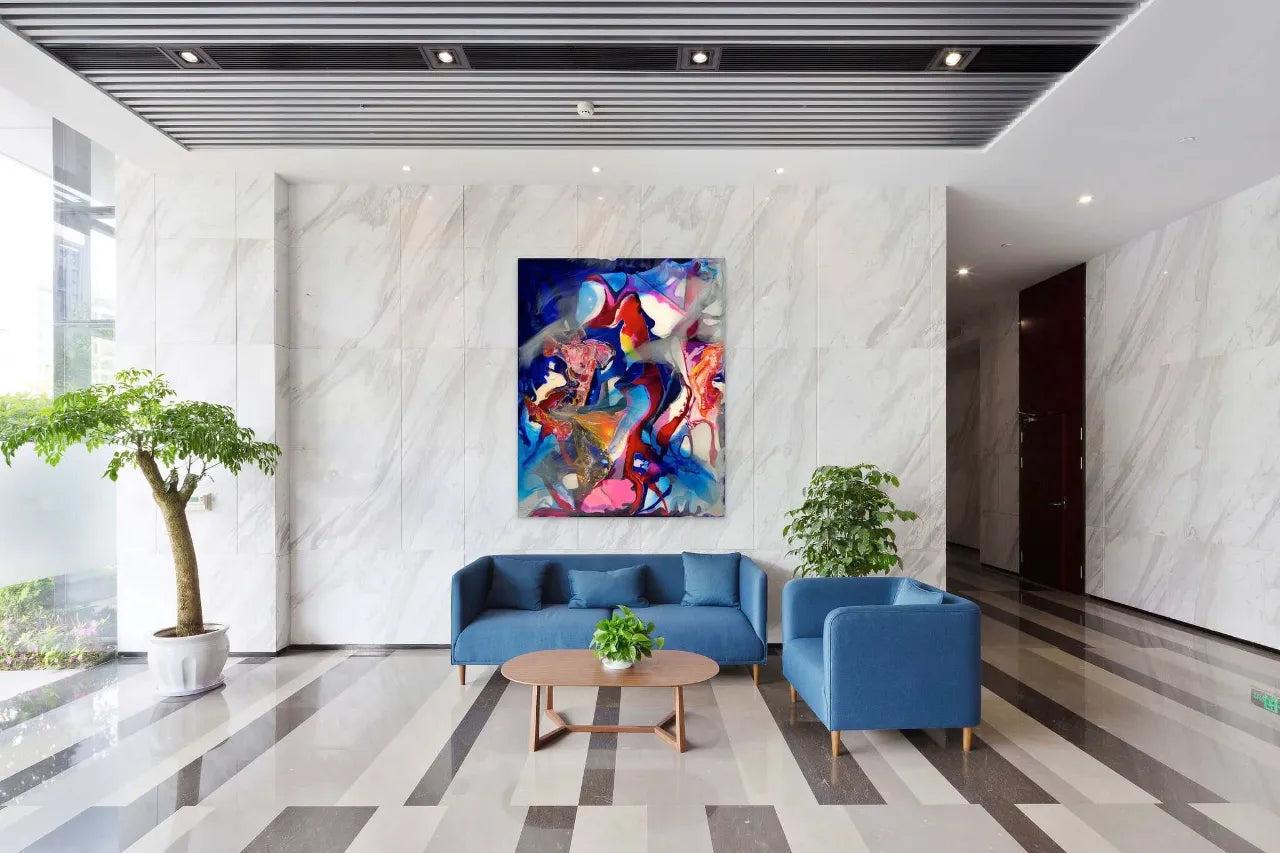 Abstract-Artwork-by-Sung-Lee-Movement-Series-Unlimited-Imagination-Original-Resin