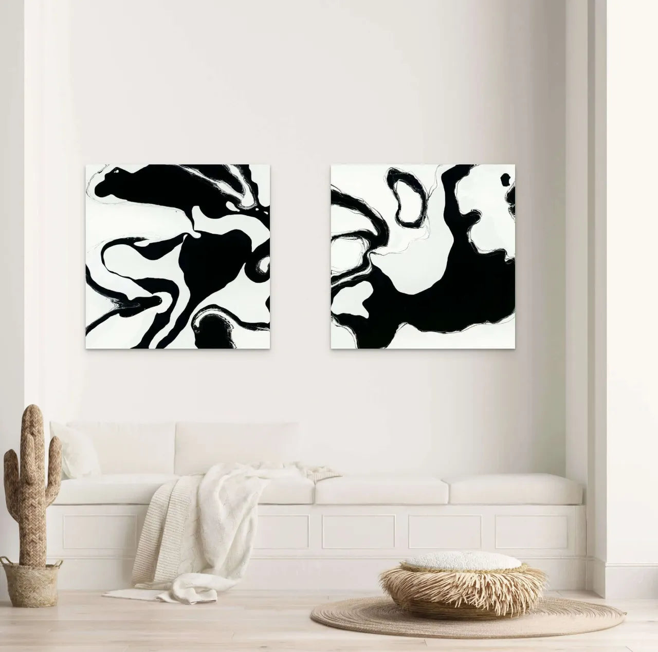 Abstract-Artwork-by-Sung-Lee-Nature-Series-Africa-1and2-Lounge-Room-Canvas-Limited-Edition-Prints
