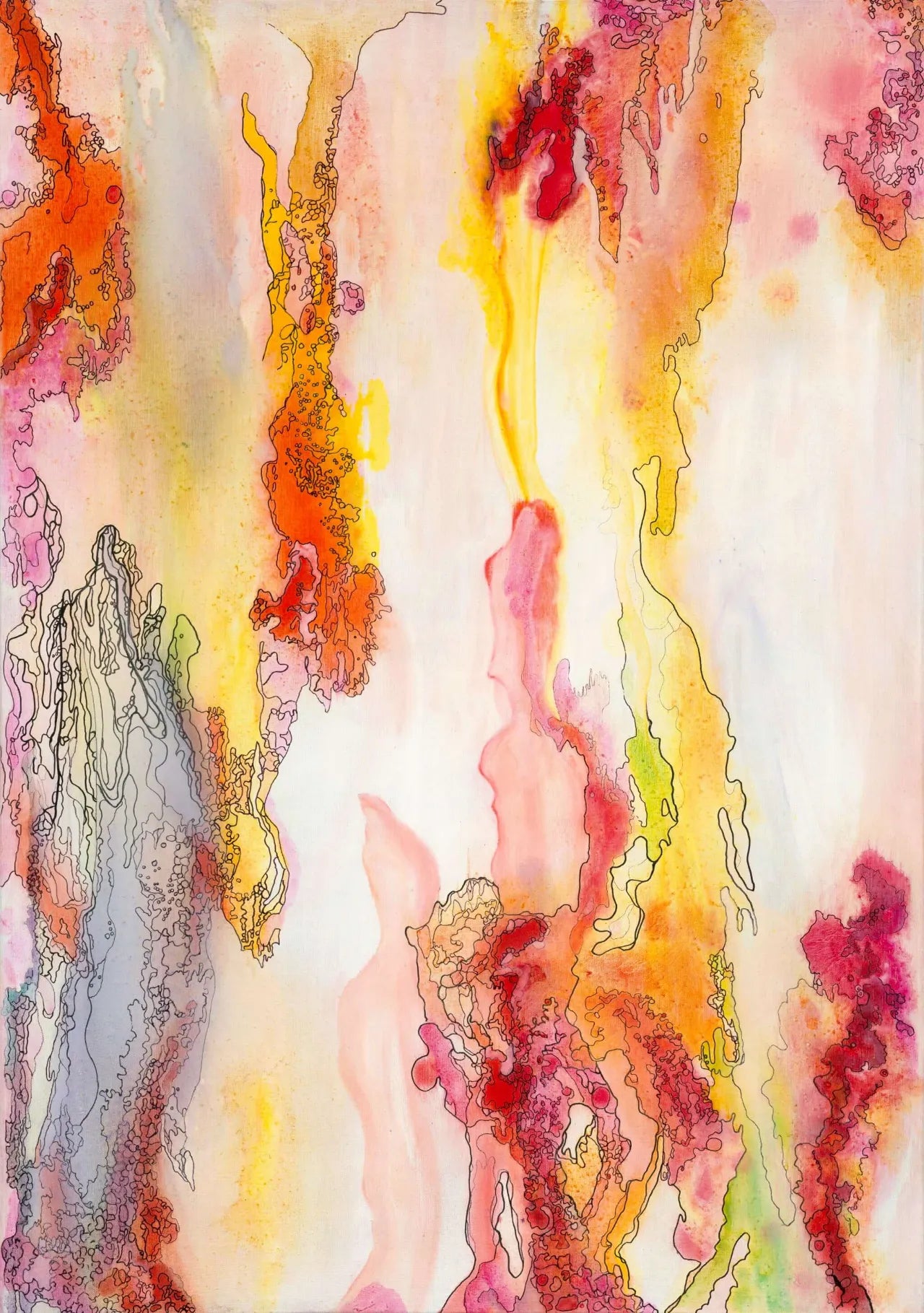 Abstract-Artwork-by-Sung-Lee-Nature-Series-Gum-Tree-Canvas-Painting