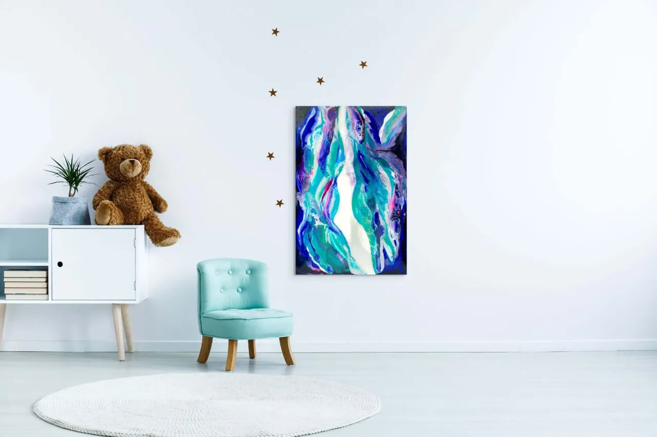 Abstract-Artwork-by-Sung-Lee-ature-Series-Stream-Canvas-Limited-Edition-Print-Australia