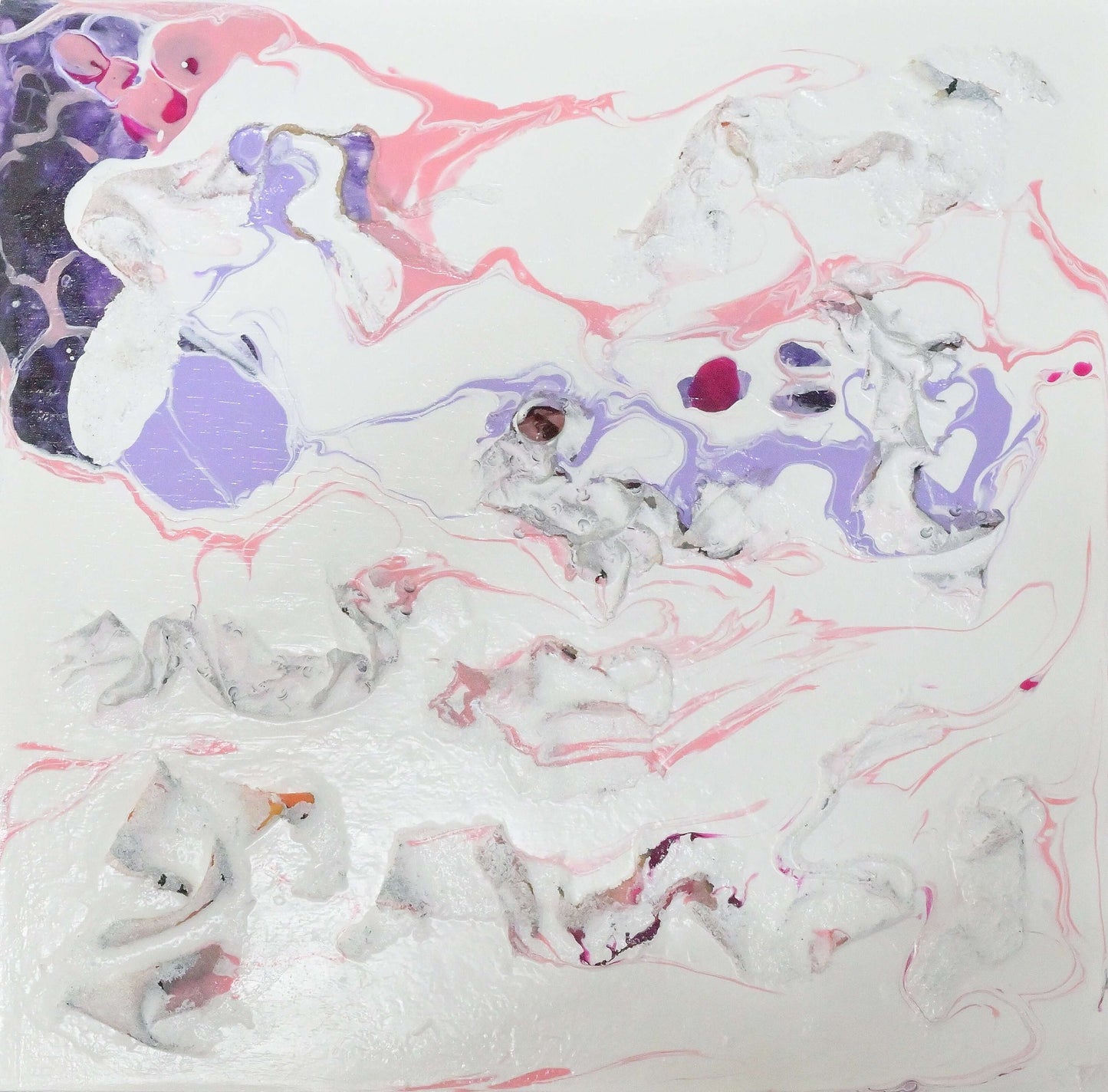Happy Series - Self Expression (Original abstract painting on timber)