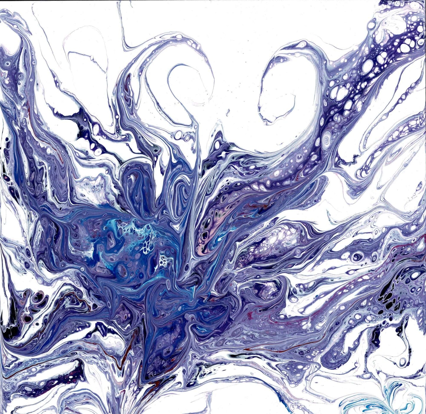 Abstract-artwork-by-sung-lee-Australia-original-acrylic-canvas-octupus