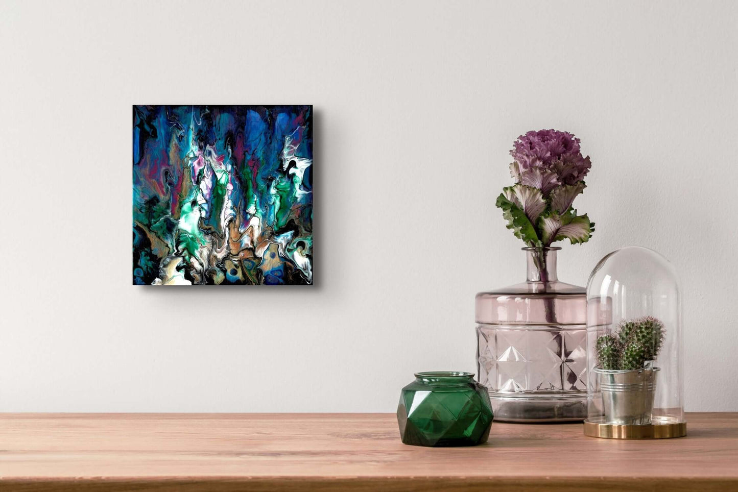 Abstract-artwork-by-sung-lee-Australia-original-acrylic-canvas-paua-shell