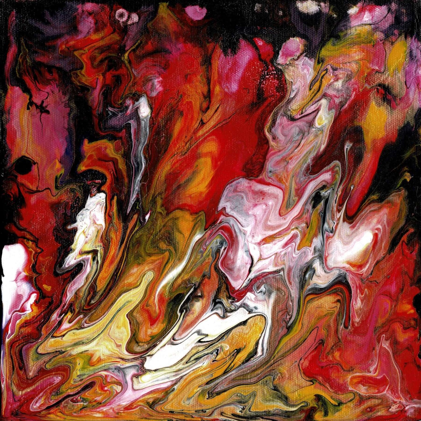 Abstract-artwork-by-sung-lee-Australia-original-acrylic-canvas-volcano