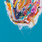 Happy Series - Splash 2  (Original abstract painting)