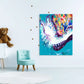    Abstract-Artwork-by-Sung-Lee-Happy-Splash-Kids-Room-Chromaluxe-Limited-Edition-Print-Australia