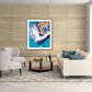 Abstract-Artwork-by-Sung-Lee-Happy-Splash-White-Lounge-Giclee-Limited-Edition-Print-Australia