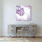Abstract-Artwork-by-Sung-Lee-Nature-Series-Jacaranda-One-Desk-Original-Painting-on-Canvas