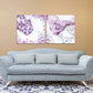 Abstract-Artwork-by-Sung-Lee-Nature-Series-Jacaranda-One-and-Two-Original-Paintings-on-Canvas