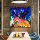 Abstract-Artwork-by-Sung-Lee-Nature-Series-Starry-Night-Canvas-Limited-Edition-Print-Australia-Restaurant