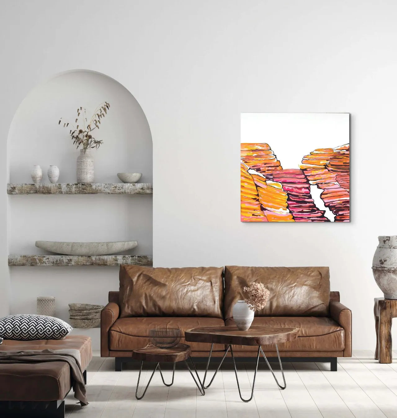Abstract-Artwork-by-Sung-Lee-Pancake-Rocks-Canvas-Limited-Edition-Print-Lounge