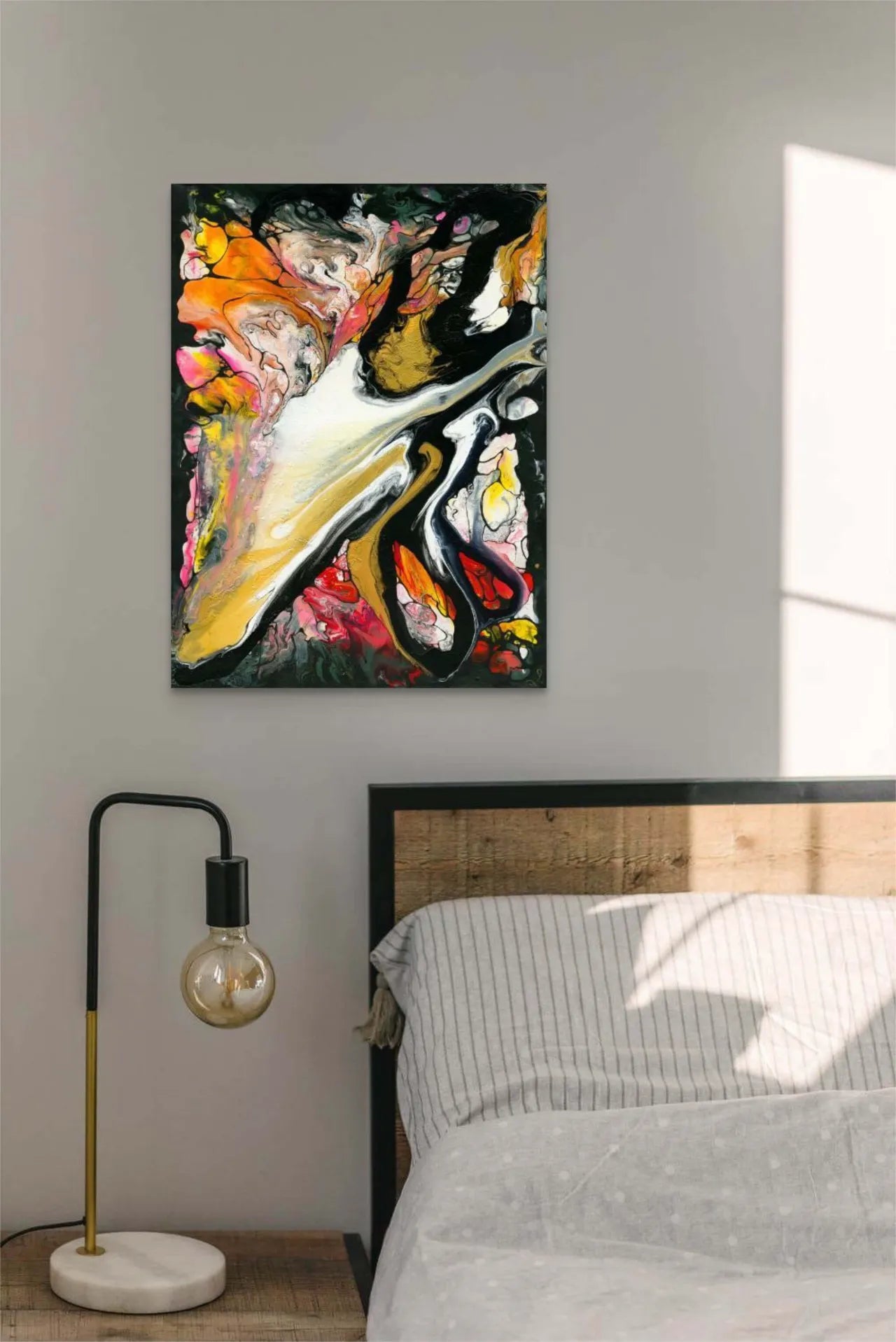 Abstract-Painting-by-Sung-Lee-Nature-Series-Artwork-Bedroom-Chromaluxe-Limited-Edition-Print