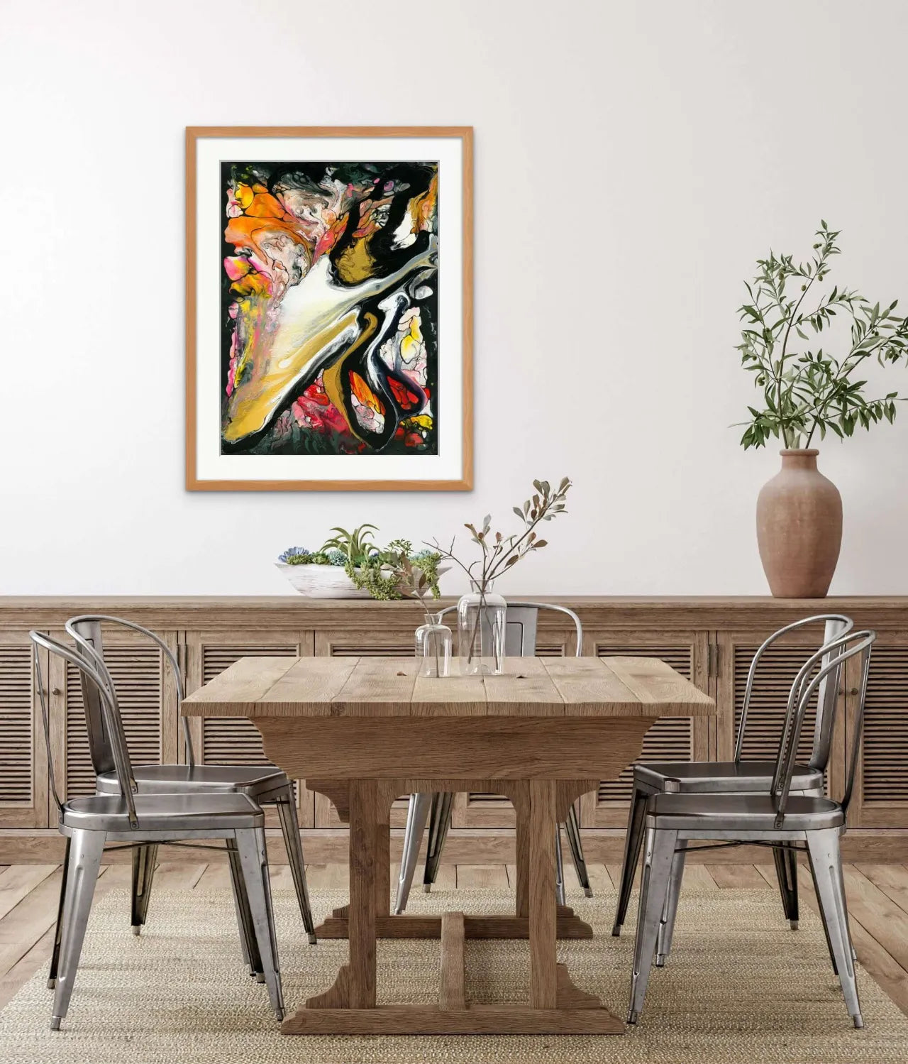Abstract-Painting-by-Sung-Lee-Nature-Series-Artwork-Dining-Giclee-Limited-Edition-Print