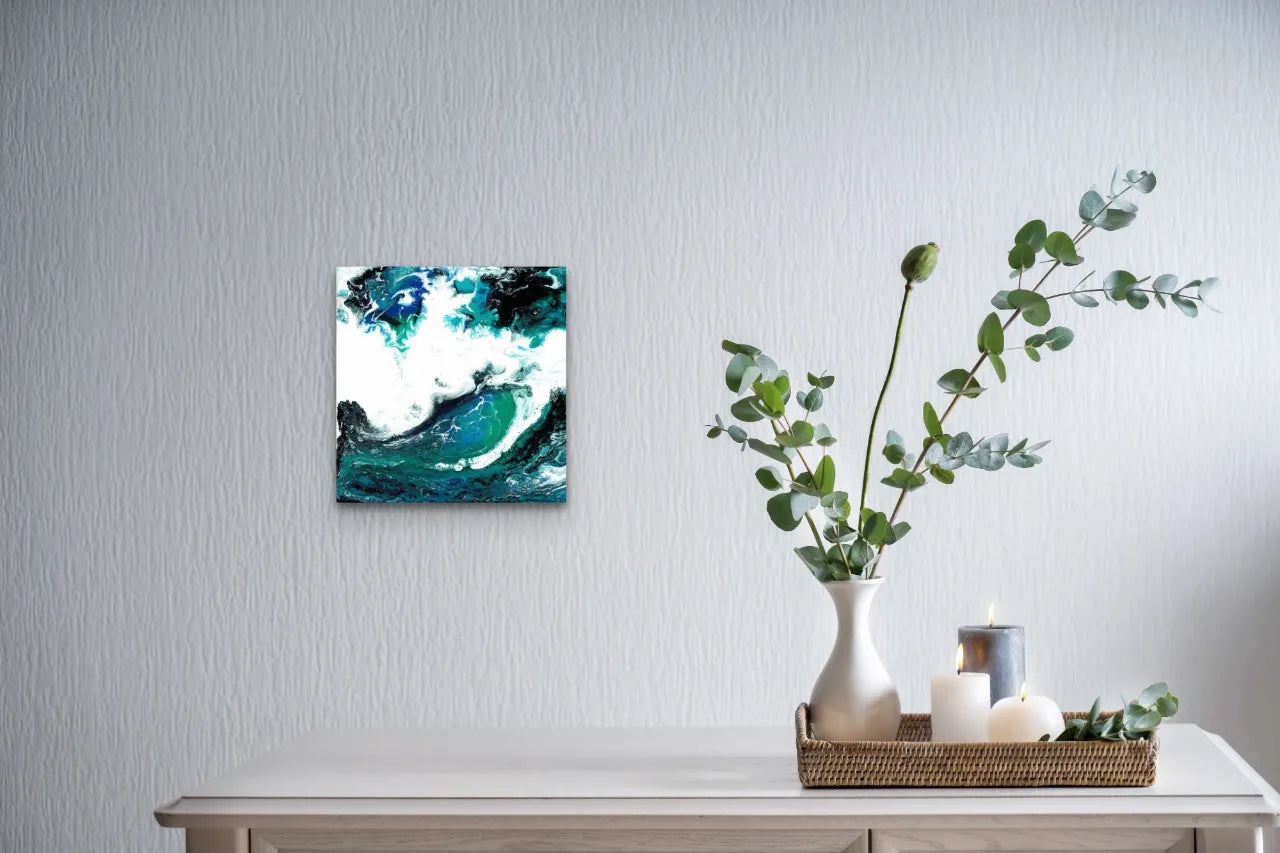 Abstract-artwork-by-sung-lee-Australia-original-acrylic-canvas-earth-one-plant