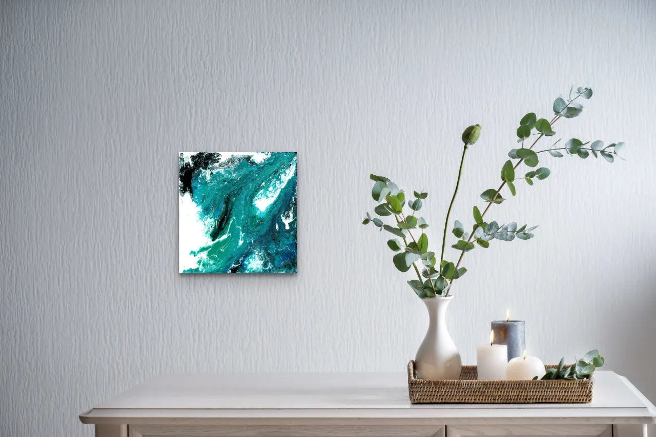 Abstract-artwork-by-sung-lee-Australia-original-acrylic-canvas-earth-three-plant